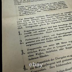 WWII 1944-1945 Allied Air Dropped German Propaganda Leaflet European Theater #2