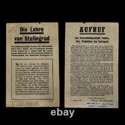 WWII D-Day Operation Cobra Brest 1944 Allied Dropped German Propaganda Leaflet