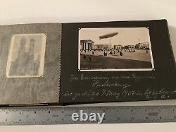 WWII GERMAN Photo Album Photographs Used Post Cards with Stamps FULL