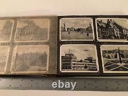 WWII GERMAN Photo Album Photographs Used Post Cards with Stamps FULL