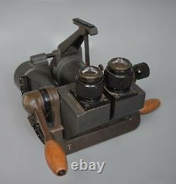 WWII German 10x80 Kriegsmarine Naval Binoculars EUG Fernglas U-Boat Original WW2