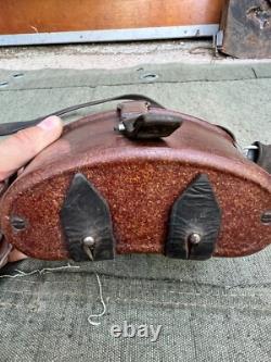 WWII German 6x30 Wehrmacht Dienstglas Binoculars case bakelite
