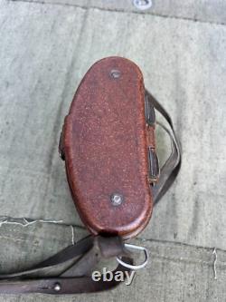 WWII German 6x30 Wehrmacht Dienstglas Binoculars case bakelite