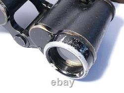 WWII German 8x30 SWAROVSKI cag Dienstglas Binoculars 78196 Original Hard Case