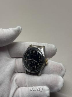 WWII German Army Buren Grand Prix DH Watch MUSEUM Original Strap Wehrmacht