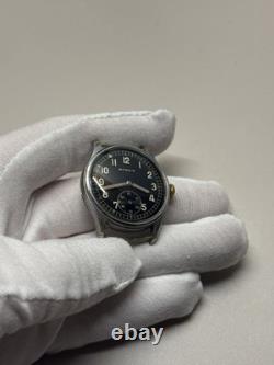 WWII German Army Buren Grand Prix DH Watch MUSEUM Original Strap Wehrmacht