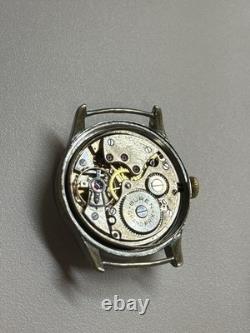 WWII German Army Buren Grand Prix DH Watch MUSEUM Original Strap Wehrmacht