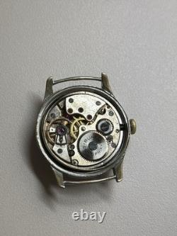 WWII German Army Buren Grand Prix DH Watch MUSEUM Original Strap Wehrmacht