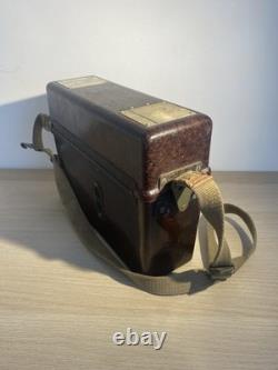 WWII German Army FF33 Feldfernsprecher Field Telephone Bakelite Case 1944 Dated