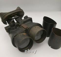WWII German DF 10x80 Luftwaffe Flak Binoculars CXN WH LW Fernglas Original WW2