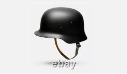 WWII German Elite M35 Steel Helmet Stahlhelm Combat Retro Replica Headwear