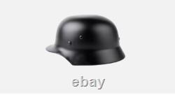 WWII German Elite M35 Steel Helmet Stahlhelm Combat Retro Replica Headwear