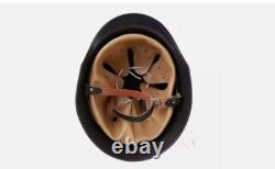 WWII German Elite M35 Steel Helmet Stahlhelm Combat Retro Replica Headwear