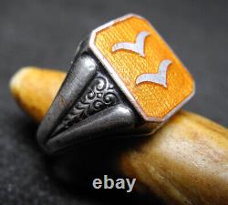 WWII German Fingerring Luftwaffe UFFZ Feldwebel Original