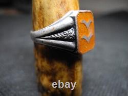 WWII German Fingerring Luftwaffe UFFZ Feldwebel Original