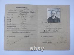 WWII German ID Card 30/7/1939