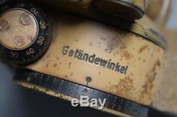 WWII German MGZ40 MG34 MG42 Lafette Tripod Optic Sight Original Tan DPW