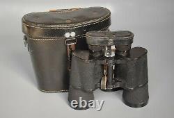 WWII German Srb & Stys BMK 7x50 Dienstglas Binoculars + Benutzer + Original Case