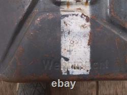 WWII German Wasser Jerrycan 20l 1941 ABP Wehrmacht Original Ink Waffenamt Stamp