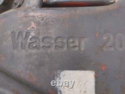 WWII German Wasser Jerrycan 20l 1941 ABP Wehrmacht Original Ink Waffenamt Stamp