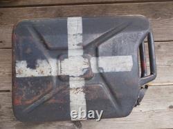 WWII German Wasser Jerrycan 20l 1941 ABP Wehrmacht Original Ink Waffenamt Stamp