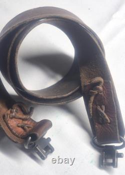 WWII German Wehrmacht SS Leather Combat Strap-Authentic Cross-Stitches Pattern