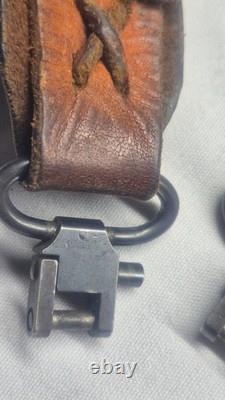 WWII German Wehrmacht SS Leather Combat Strap-Authentic Cross-Stitches Pattern