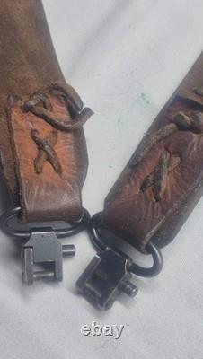 WWII German Wehrmacht SS Leather Combat Strap-Authentic Cross-Stitches Pattern