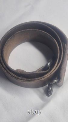 WWII German Wehrmacht SS Leather Combat Strap-Authentic Cross-Stitches Pattern