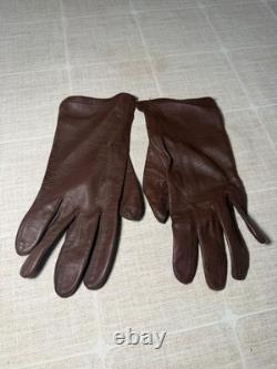 WWII. German leather gloves. WW2