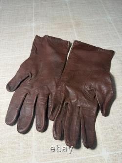 WWII. German leather gloves. WW2