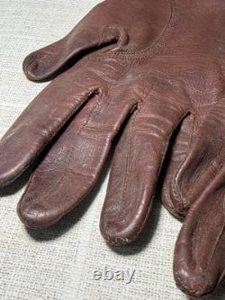 WWII. German leather gloves. WW2
