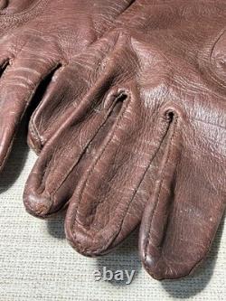 WWII. German leather gloves. WW2