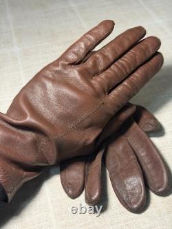 WWII. German leather gloves. WW2