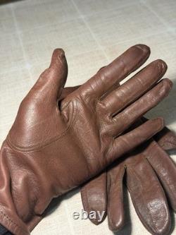 WWII. German leather gloves. WW2