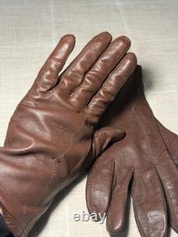 WWII. German leather gloves. WW2