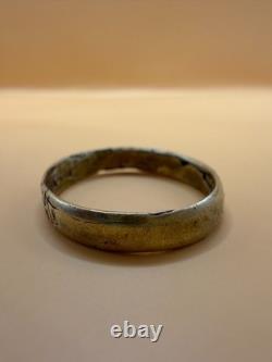WWII. German original engraved ring. World War II