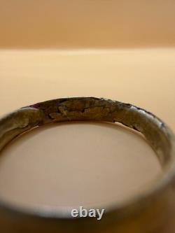 WWII. German original engraved ring. World War II