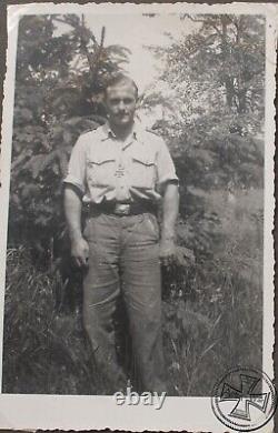 WWII German photo album with original photos