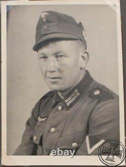 WWII German photo album with original photos