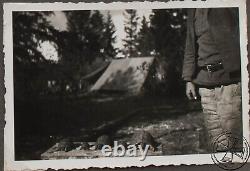 WWII German photo album with original photos