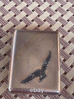 WWII. German pilot's cigarette case. Ww2