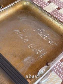 WWII. German pilot's cigarette case. Ww2