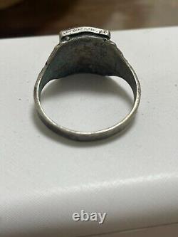 WWII. German silver ring. Wehrmacht. WW2