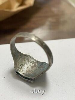 WWII. German silver ring. Wehrmacht. WW2