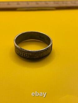 WWII. German silver ring. Wehrmacht. WW2