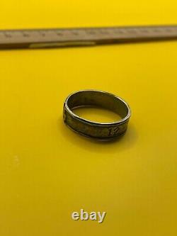 WWII. German silver ring. Wehrmacht. WW2