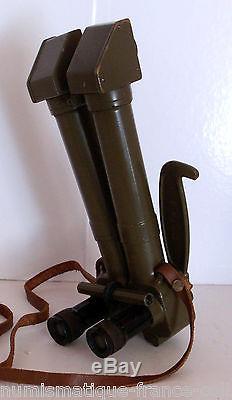 WWII German trench artillery binocular navy periscope 8 x 24, with Original case