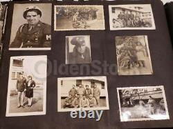 WWII Military Police German Sympathizer Mob Justice Photo Album