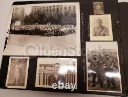 WWII Military Police German Sympathizer Mob Justice Photo Album